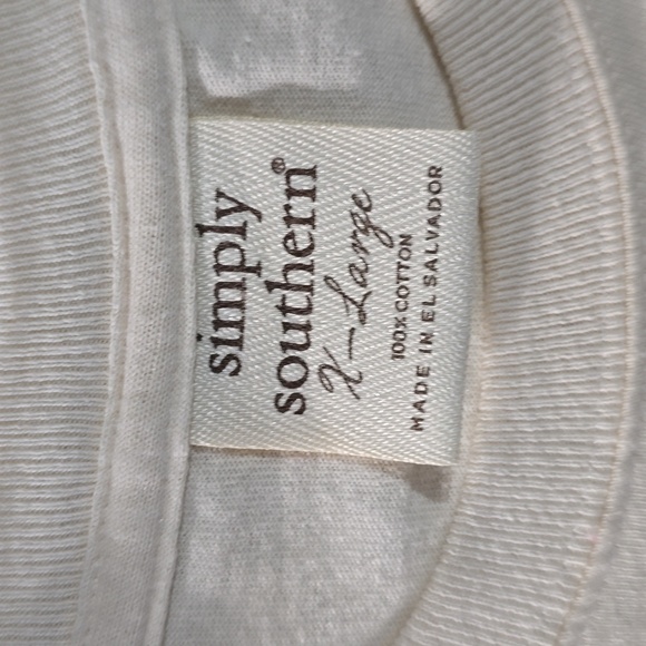 Simply Southern  Colorful 'Teach Love‎ Inspire' Tee Size X-Large - Picture 10 of 14